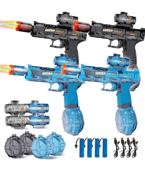2 PCS Water Guns for Team Play Grap First