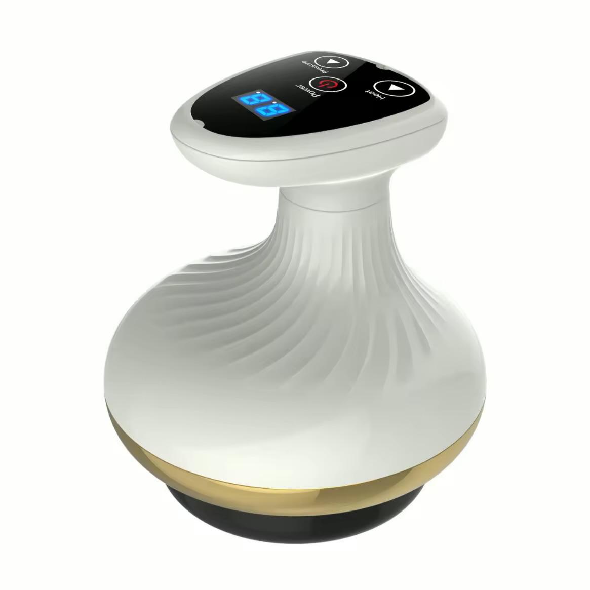 Electric Cupping Massager with Heat & Suction | 6-Level Vacuum Therapy Device | Pain Relief, Muscle Recovery & Relaxation Tool Zyntorr