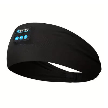 Bluetooth Sleep Headband with Built-in Headphones | Wireless Music Eye Mask for Deep Sleep, Yoga & Travel Zyntorr